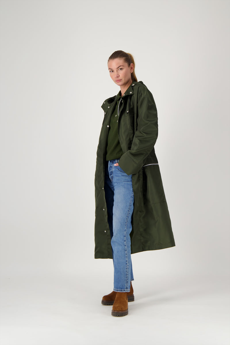 PARKA XAVE SIV en polyamide disponible en coloris kaki