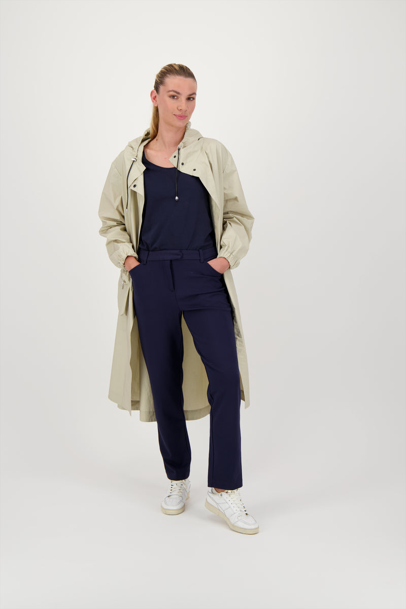 PARKA ZELIE EN COTON DÉPERLANT SABLE