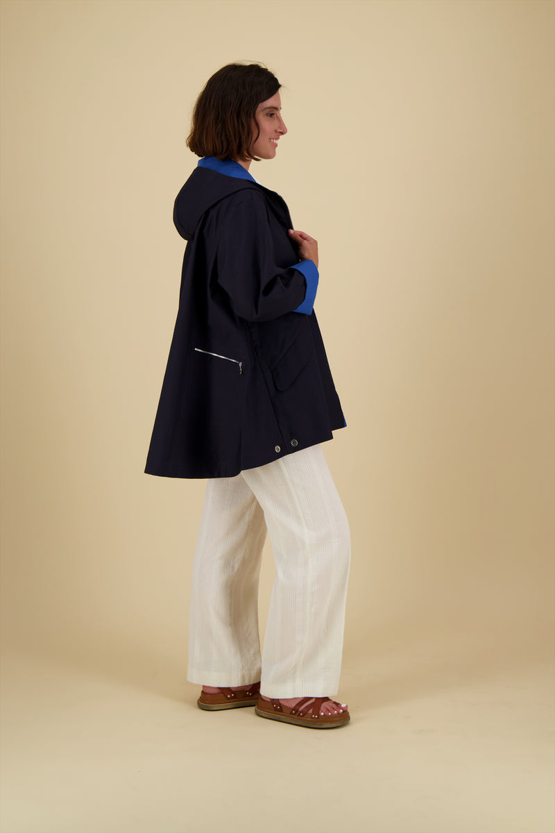 PARKA ZEPHYR AGN EN COTON DOUBLE FACE IMPERMÉABLE