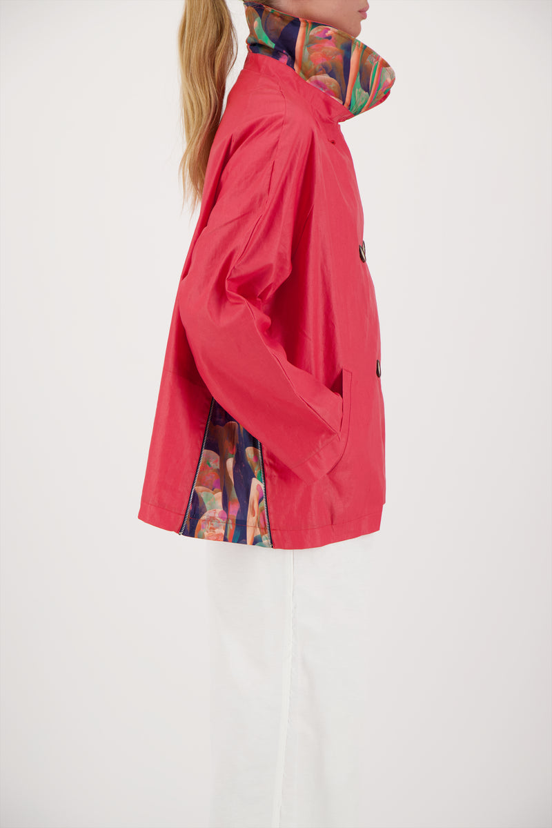 CABAN ZOE LIB EN COTON & LIN DÉPERLANTS