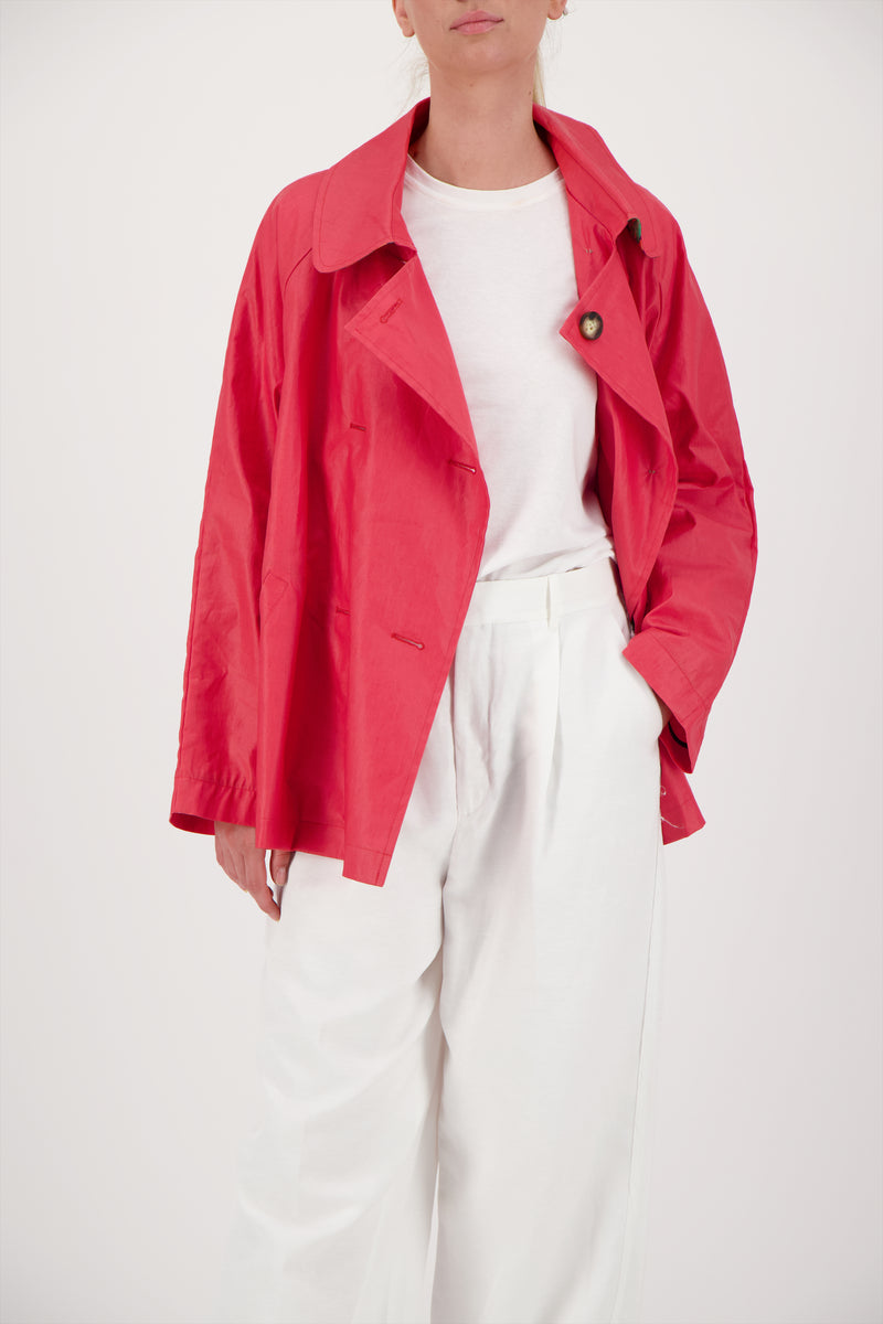 CABAN ZOE LIB EN COTON & LIN DÉPERLANTS