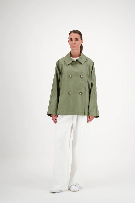 PARKA ZOE LIB EN LIN & COTON DÉPERLANTS