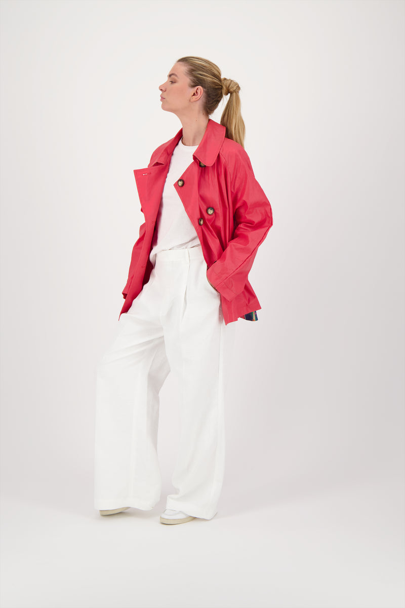 CABAN ZOE LIB EN COTON & LIN DÉPERLANTS