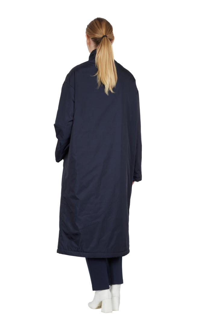 MANTEAU OUATINE ADELE en polyamide coloris navy