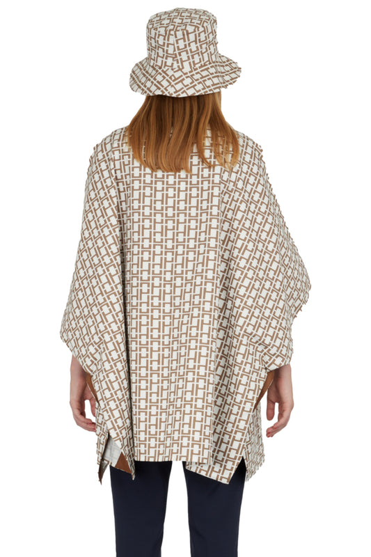 ALIZE CAPE WITH BOB in waterproof printed cotton exclusive PPP motif