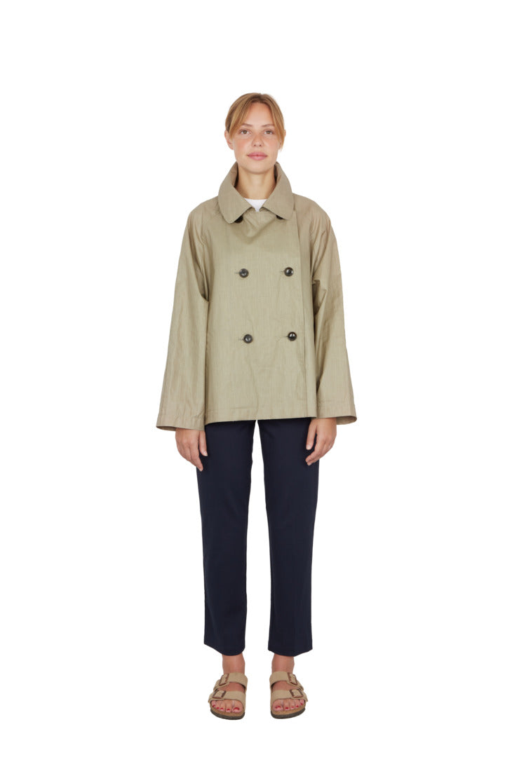 CABAN ZOE LIB en lin déperlant, coloris argile